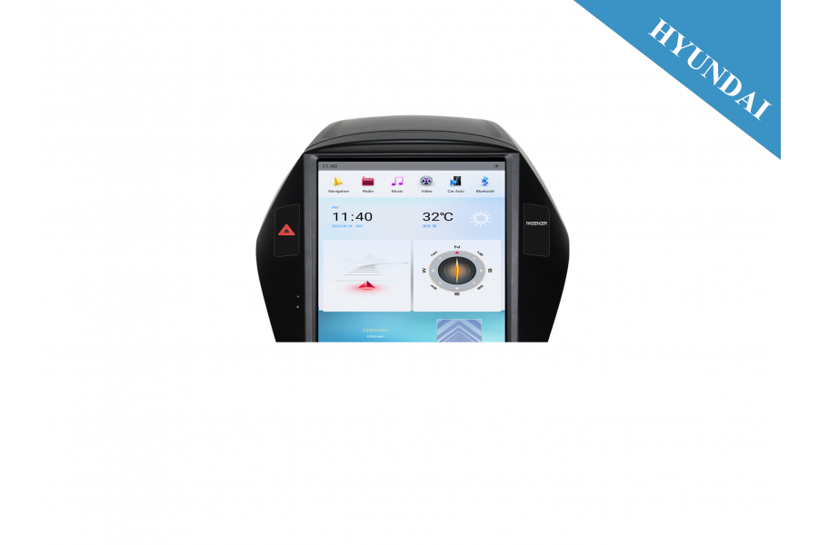 Hyundai 2010-2017 IX35 10.4 inch Tesla Style Apple CarPlay Android Radio Upgrade